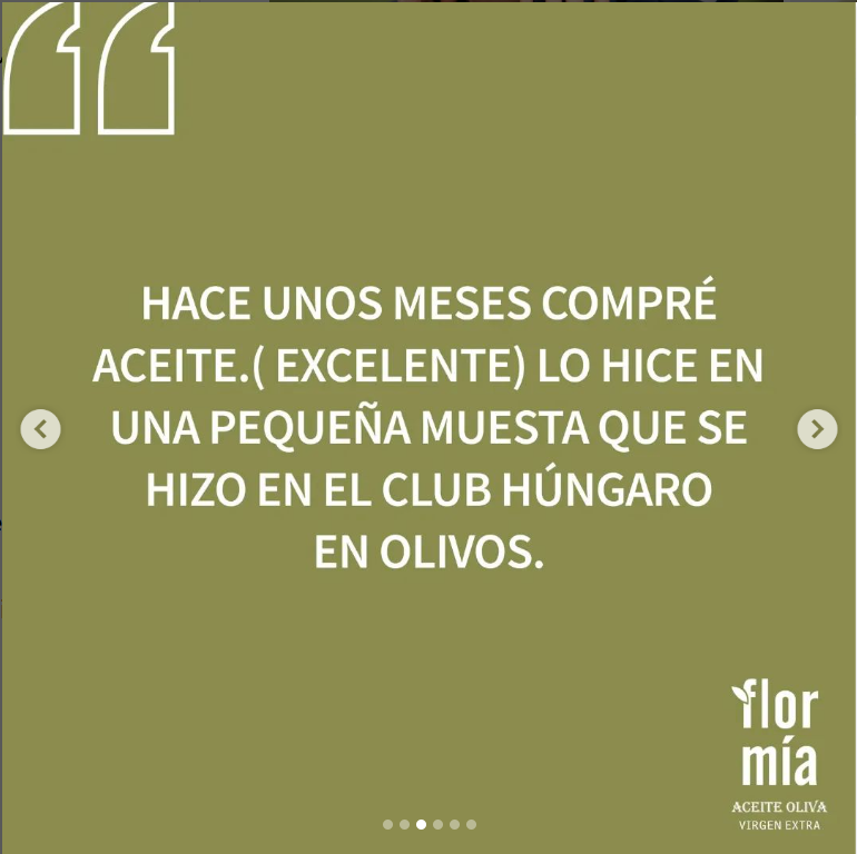 reseñas aceite flor mia