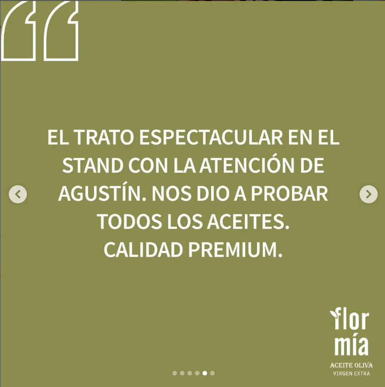 reseñas aceite flor mia